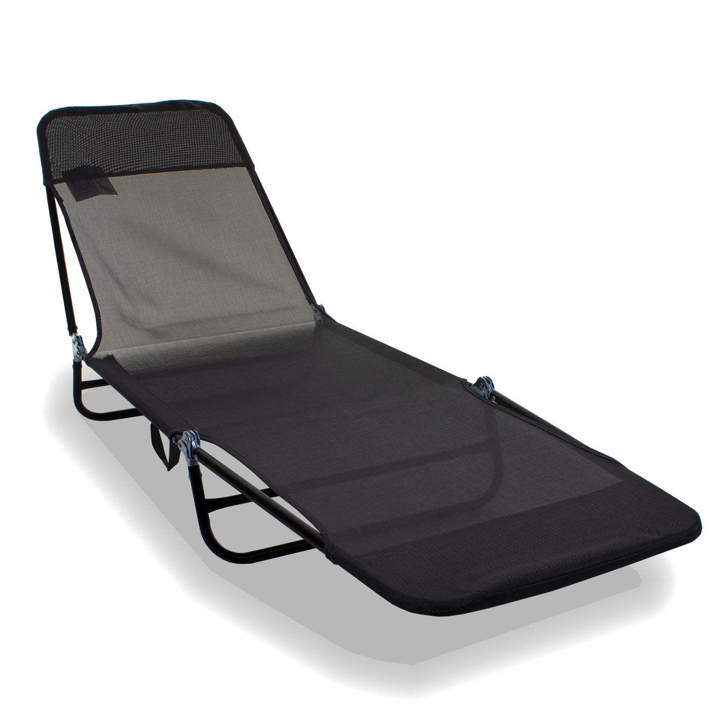 Go Flat Sun Lounger - Grey