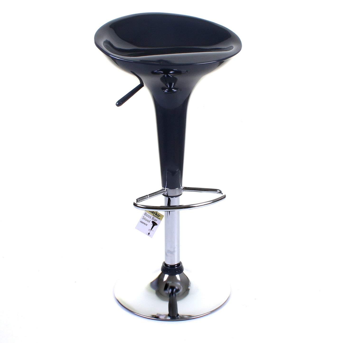 Boss Bar Stool - Graphite Grey - Set of 2