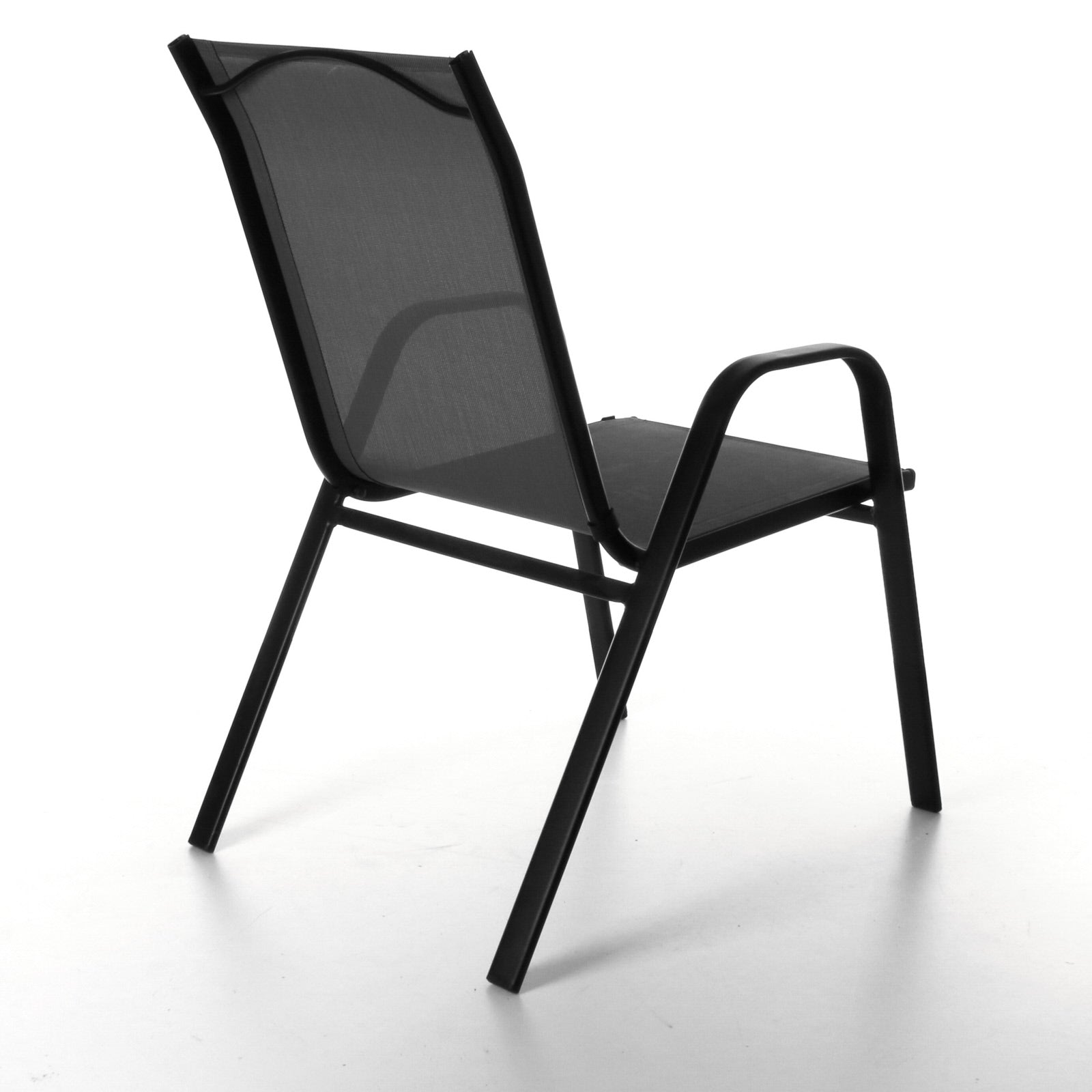 Black patio deals chairs walmart