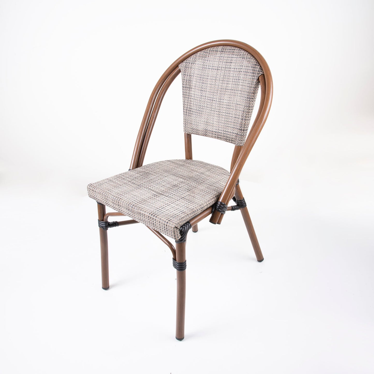 Eiffel Aluminium Frame Chair - Cream