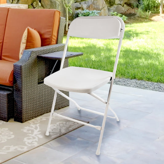 Folding Banquet Chair - White